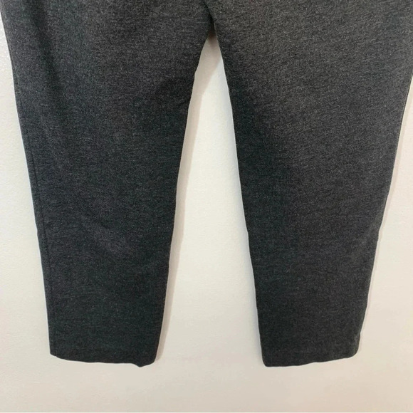 J Jill Ponte Pants Woman Small Petite Slim Leg Pull On Gray Stretch Workwear - Picture 6 of 13